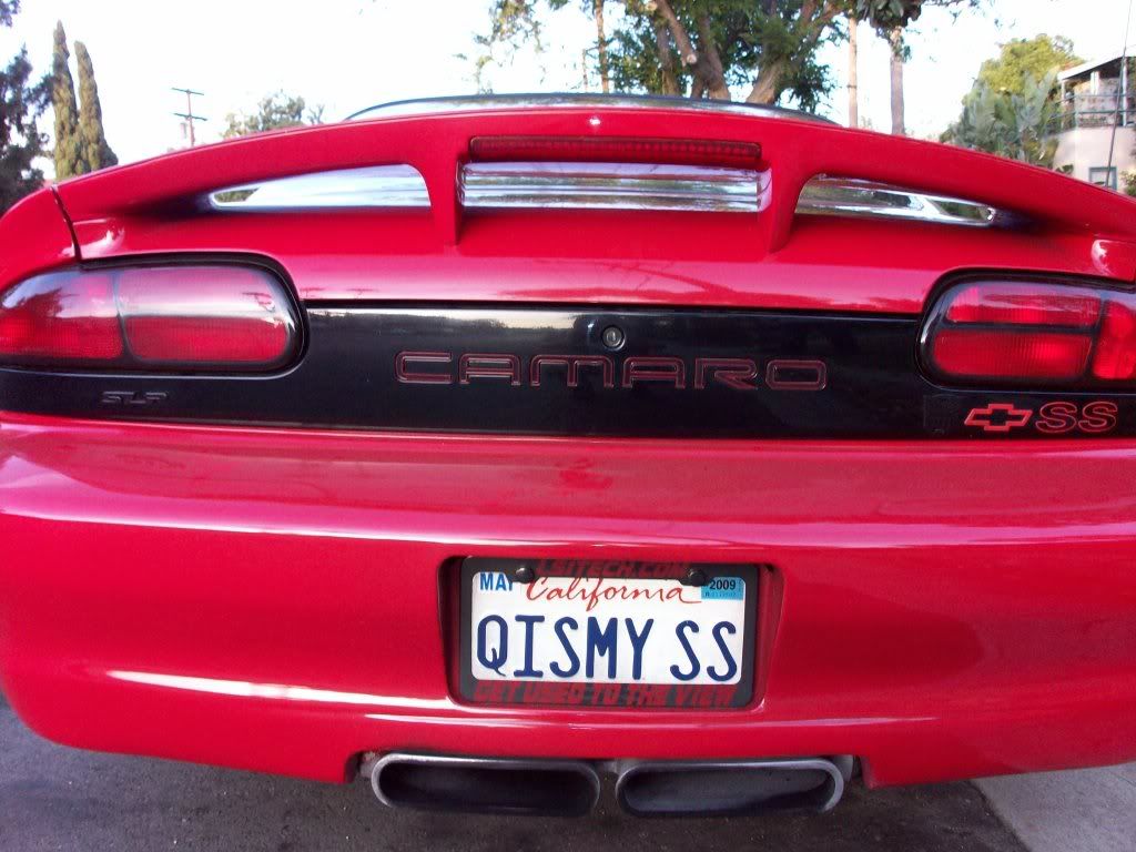 Vanity plates with 'ss' LS1TECH Camaro and Firebird Forum Discussion